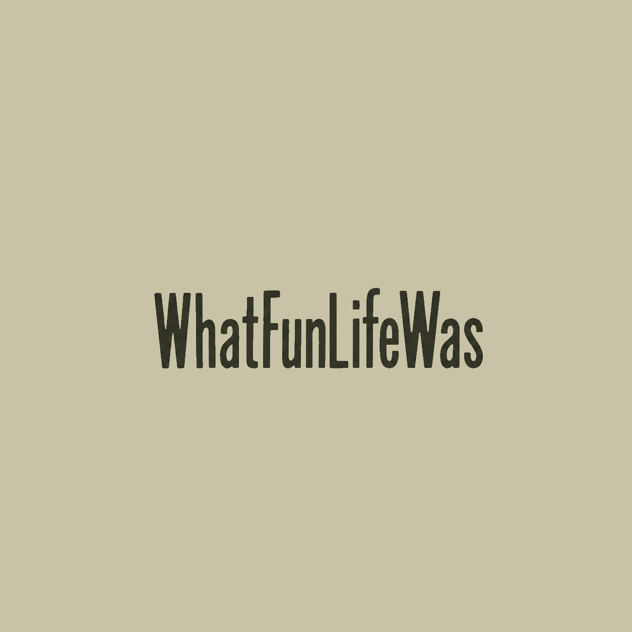 WhatFunLifeWas Logo